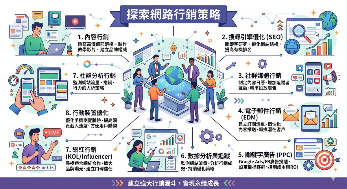 網路行銷和數位行銷差在哪？
